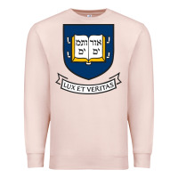 Pale Pink Yale University Premium Sweatshirt - linhVisuals