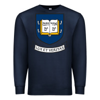 Navy Yale University Premium Sweatshirt - linhVisuals