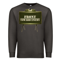 Smoke front toward enemy distressed claymore mine military Premium Sweatshirt - linhVisuals