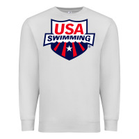 Dove Grey swimming team Premium Sweatshirt - linhVisuals