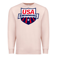 Pale Pink swimming team Premium Sweatshirt - linhVisuals