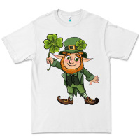 White St. Patrick's day elf Premium Tee - CowGirlArtShop