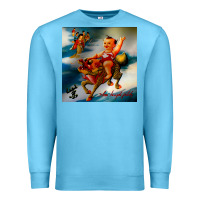 Ocean Blue stone temple pilot stp 3 Premium Sweatshirt - linhVisuals
