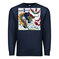 Navy stone temple pilot stp 2 Premium Sweatshirt - linhVisuals