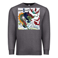 Charcoal Heather stone temple pilot stp 2 Premium Sweatshirt - linhVisuals