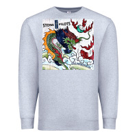 Heather Grey stone temple pilot stp 2 Premium Sweatshirt - linhVisuals