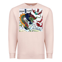 Pale Pink stone temple pilot stp 2 Premium Sweatshirt - linhVisuals
