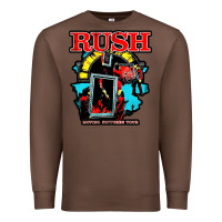 Chestnut RUSH MUSIC Premium Sweatshirt - linhVisuals
