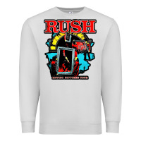 Dove Grey RUSH MUSIC Premium Sweatshirt - linhVisuals