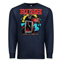 Navy RUSH MUSIC Premium Sweatshirt - linhVisuals