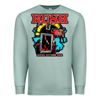 Seafoam RUSH MUSIC Premium Sweatshirt - linhVisuals