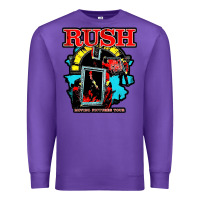 Purple RUSH MUSIC Premium Sweatshirt - linhVisuals