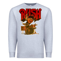 Heather Grey rush neil 10 Premium Sweatshirt - linhVisuals