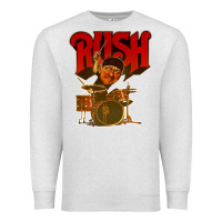 Oatmeal Heather rush neil 10 Premium Sweatshirt - linhVisuals