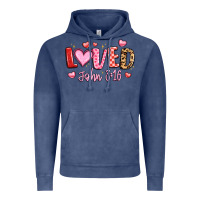 Vintage Denim loved john 3 16 Vintage Hoodie - LillyAllenDesigns