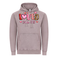 Vintage Zinc loved john 3 16 Vintage Hoodie - LillyAllenDesigns