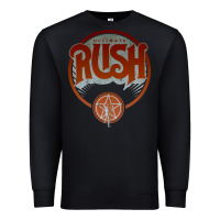 Black RUSH TOUR Premium Sweatshirt - linhVisuals