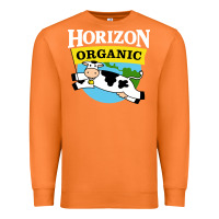 Carrot horizon organic milk Premium Sweatshirt - linhVisuals