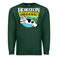 Sports Green horizon organic milk Premium Sweatshirt - linhVisuals