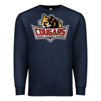 Navy cougars, kokomo education Premium Sweatshirt - linhVisuals