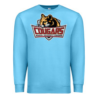 Ocean Blue cougars, kokomo education Premium Sweatshirt - linhVisuals