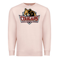 Pale Pink cougars, kokomo education Premium Sweatshirt - linhVisuals