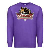 Purple cougars, kokomo education Premium Sweatshirt - linhVisuals