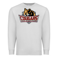 Dove Grey cougars, kokomo education Premium Sweatshirt - linhVisuals