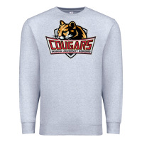 Heather Grey cougars, kokomo education Premium Sweatshirt - linhVisuals
