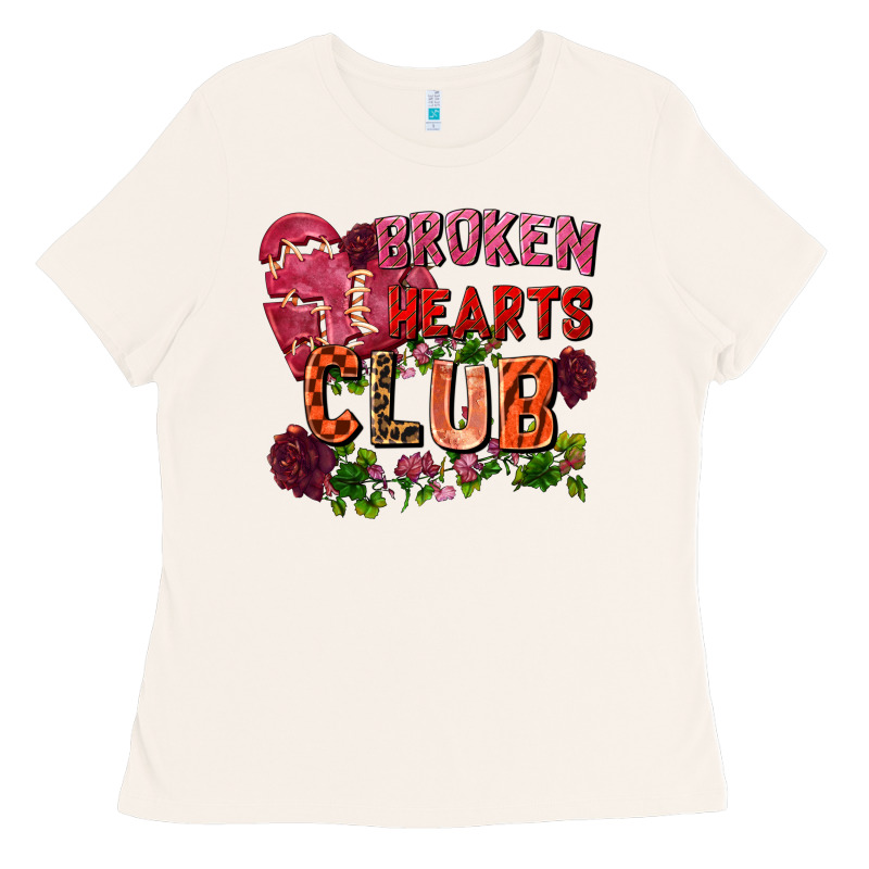 Broken Heart Club Ladies Tee by FaDigitalArtStudio | Teevron