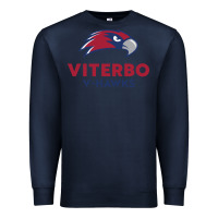 Navy v-h4wks, viterbo, education Premium Sweatshirt - linhVisuals