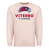 Pale Pink v-h4wks, viterbo, education Premium Sweatshirt - linhVisuals
