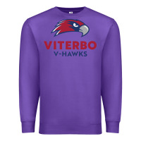 Purple v-h4wks, viterbo, education Premium Sweatshirt - linhVisuals