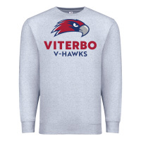 Heather Grey v-h4wks, viterbo, education Premium Sweatshirt - linhVisuals