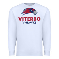 White v-h4wks, viterbo, education Premium Sweatshirt - linhVisuals