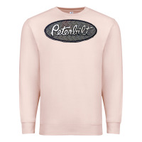 Pale Pink Peterbilt Trucks Premium Sweatshirt - linhVisuals