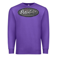 Purple Peterbilt Trucks Premium Sweatshirt - linhVisuals