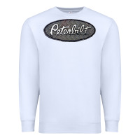 White Peterbilt Trucks Premium Sweatshirt - linhVisuals