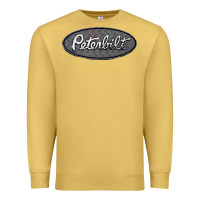 Antique Gold Peterbilt Trucks Premium Sweatshirt - linhVisuals