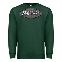 Sports Green Peterbilt Trucks Premium Sweatshirt - linhVisuals