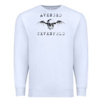 White avenged sevenfold [tw] Premium Sweatshirt - linhVisuals