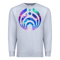 Heather Grey bassnectar 07 [tb] Premium Sweatshirt - linhVisuals