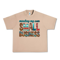 Burro Minding My Own Small Business Urban Heavy Tee - BundleAndBundleShop