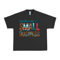 Pigment Black Minding My Own Small Business Urban Heavy Tee - BundleAndBundleShop