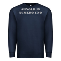 Navy arnold is numero uno Premium Sweatshirt - linhVisuals
