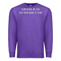 Purple arnold is numero uno Premium Sweatshirt - linhVisuals