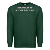 Sports Green arnold is numero uno Premium Sweatshirt - linhVisuals