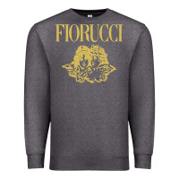 Charcoal Heather fiorucci Premium Sweatshirt - linhVisuals