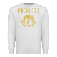 Oatmeal Heather fiorucci Premium Sweatshirt - linhVisuals