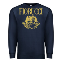Navy fiorucci Premium Sweatshirt - linhVisuals
